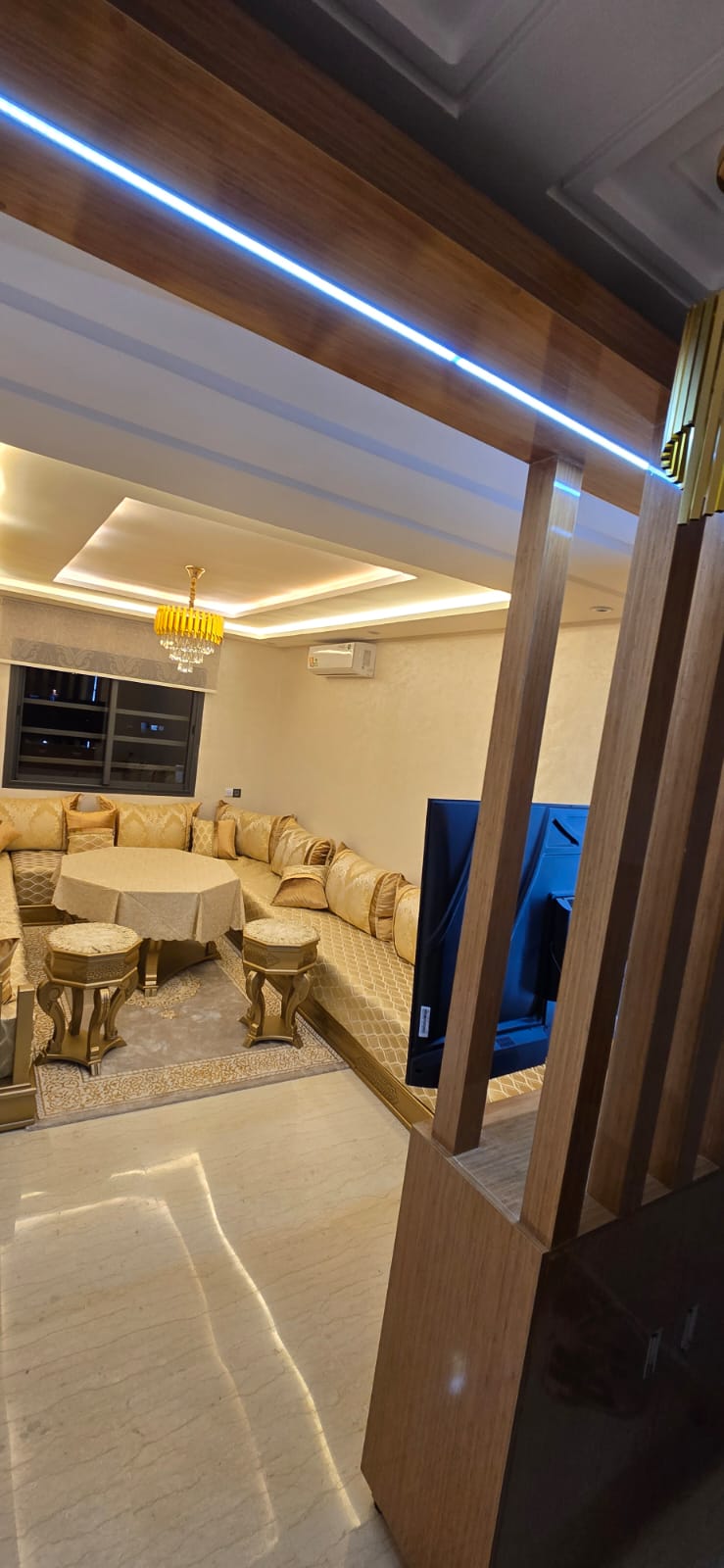 Bel appartement location courte durée nuitées شقة للكراء اليومي 